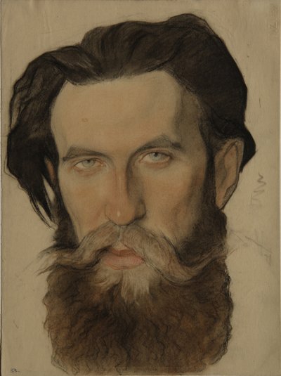 Ritratto di Otto Y. Schmidt 1891-1956, 1921-1922 da Nikolai Andreevich Andreev