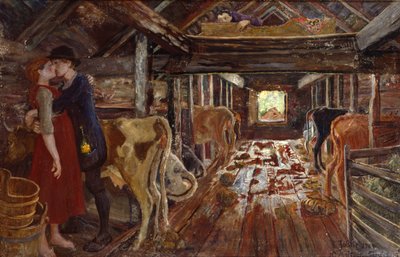 Proposta nel fienile da Nikolai Astrup