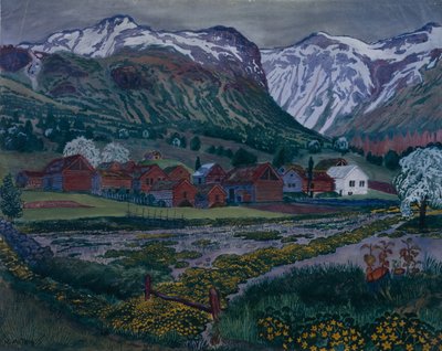 Notte di ranuncoli da Nikolai Astrup