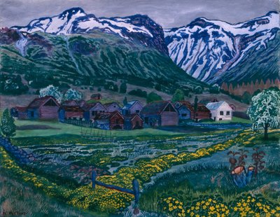 Notte di ranuncoli da Nikolai Astrup