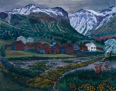 Notte di ranuncoli da Nikolai Astrup