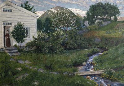 Inizio estate a Jølster da Nikolai Astrup