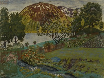 Notte di giugno in giardino da Nikolai Astrup