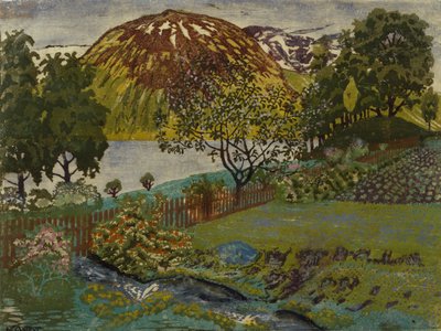 Notte di giugno in giardino da Nikolai Astrup