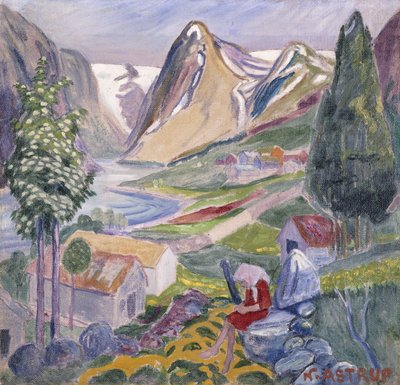 Kari a Sunde da Nikolai Astrup