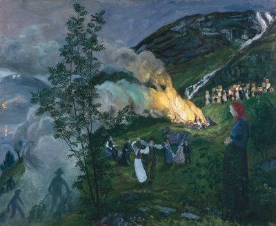 Fuoco di mezza estate da Nikolai Astrup