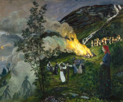 Fuoco di mezza estate da Nikolai Astrup