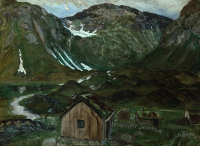 Pascolo al chiaro di luna da Nikolai Astrup