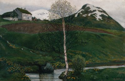 Atmosfera primaverile da Nikolai Astrup