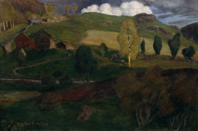 Sera di primavera da Nikolai Astrup