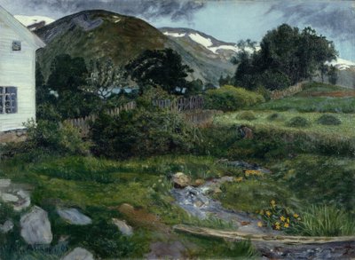 Il terreno della canonica, Jølster da Nikolai Astrup