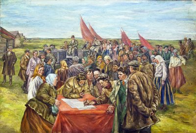 La firma dei titoli di stato, metà degli anni 