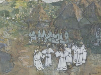 Danza circolare, primi anni del 1900 da Nikolai Konstantinowitsch Roerich