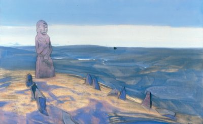 Il guardiano del calice da Nikolai Konstantinowitsch Roerich
