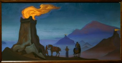 Fiamma della vittoria da Nikolai Konstantinowitsch Roerich