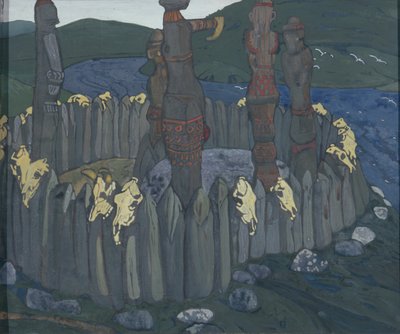 Idoli, 1901 da Nikolai Konstantinowitsch Roerich