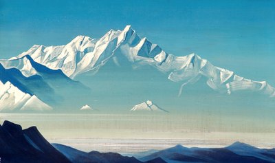 Monte dei Cinque Tesori Due Mondi, 1933 da Nikolai Konstantinowitsch Roerich
