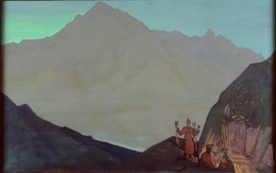 Chenresig, Tibet occidentale da Nikolai Konstantinowitsch Roerich