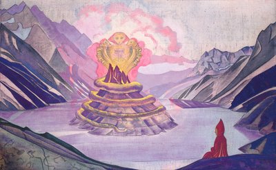 Nagarjuna Conquistatore del Serpente, 1925 da Nikolai Konstantinowitsch Roerich