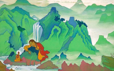 Padma Sambhava da Nikolai Konstantinowitsch Roerich
