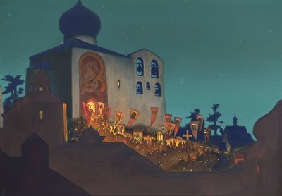 Pasqua russa, 1924 da Nikolai Konstantinowitsch Roerich