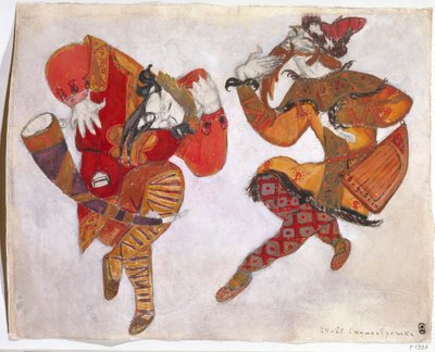 I skomorokhs. Costume design per l