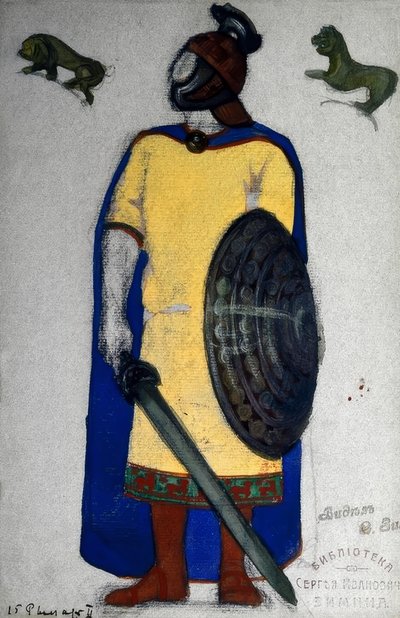 Wagner / Tristano e Isotta / Figurina / Roerich da Nikolai Konstantinowitsch Roerich