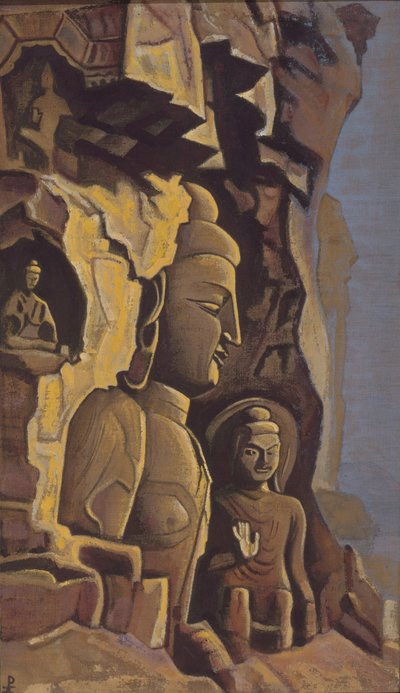 Yungang, 1937 da Nikolai Konstantinowitsch Roerich