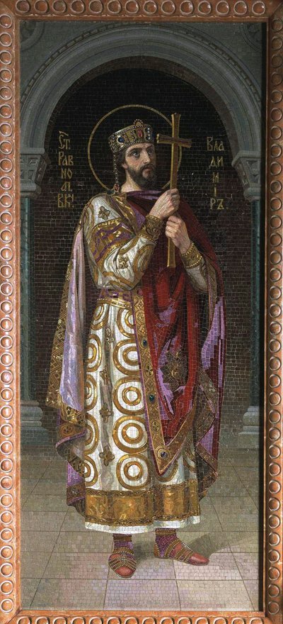 San Vladimir di Kiev da Nikolai Kornilovich Bodarevsky