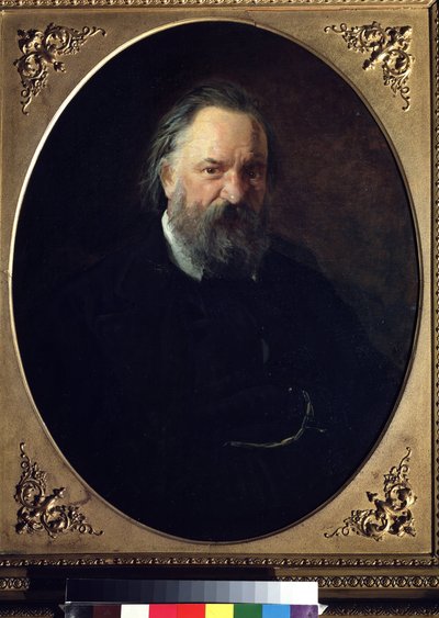 Ritratto dello scrittore Alexander Herzen da Nikolai Nikolajevitch Gay