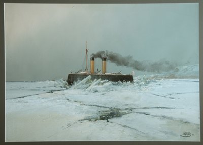 Rompighiaccio Yermak, 1898 da Nikolai Nikolayevich Karasin