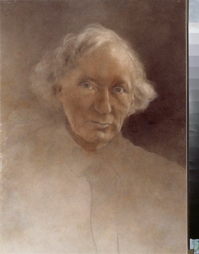 Ritratto del poeta Vyacheslav Ivanov (1866-1949), XX secolo da Nikolai Nikolayevich Vysheslavtsev
