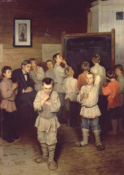 Risultato orale da Nikolai P. Bogdanow Bjelski