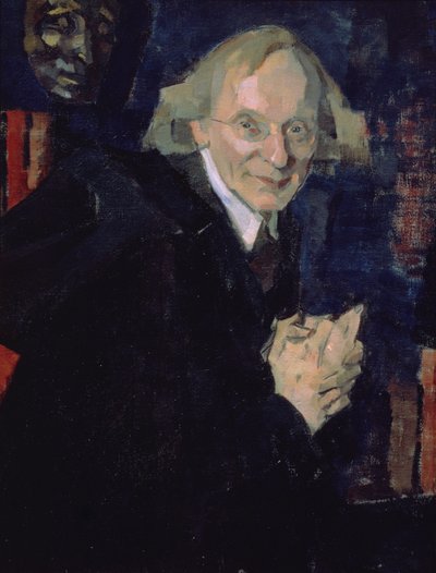 Ritratto del Poeta Vyacheslav Ivanovich Ivanov (1866-1949) c.1920 da Nikolai Pavlovich Ulyanov