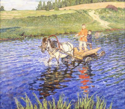 Attraversamento del Fiume da Nikolai Petrovich Bogdanov Belsky