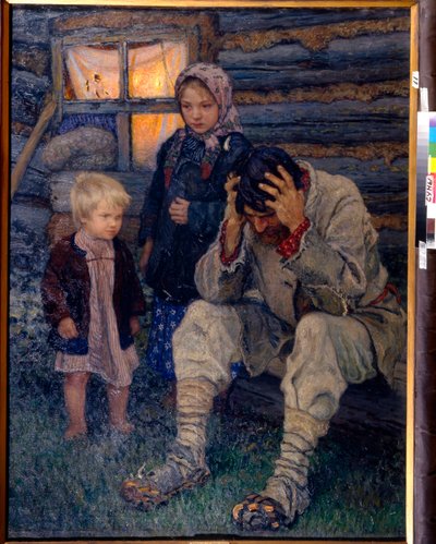 Lutto da Nikolai Petrovich Bogdanov Belsky