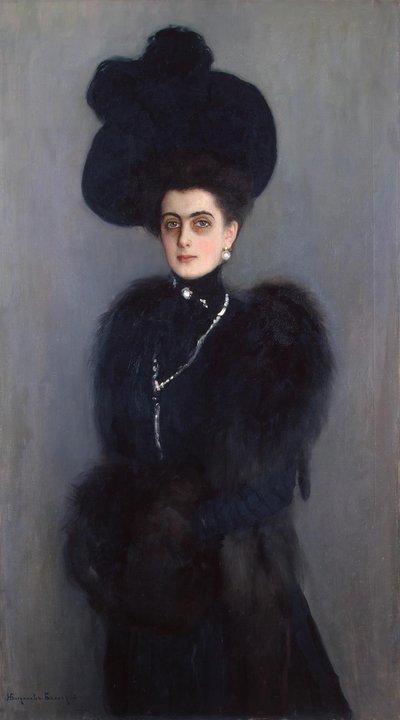 Ritratto della contessa Maria Pavlovna Abamelik-Lazareva 1876-1955, nata Demidova, Principessa San Donato da Nikolai Petrovich Bogdanov Belsky