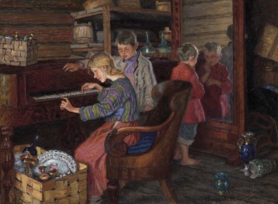 La socializzazione da Nikolai Petrovich Bogdanov Belsky