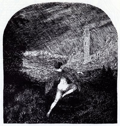 Romanticismo. Rivista simbolista Vesy The Balance, 1905 da Nikolai Petrovich Feofilaktov