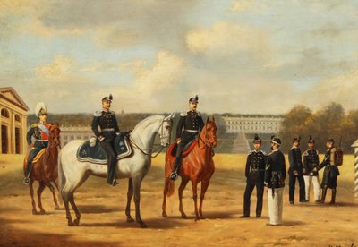 Granatieri a Tsarskoe Selo da Nikolai Sergeyevich Matveyev