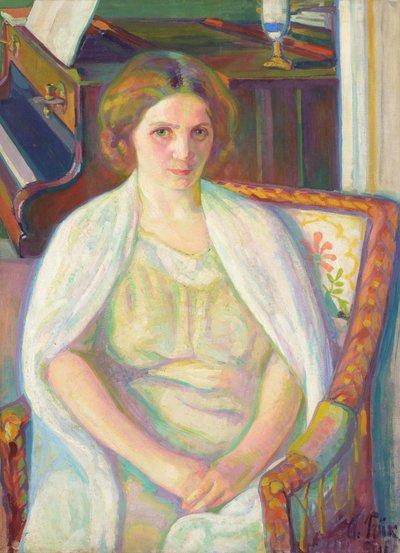 Estone: "Ritratto di Alviina Hyllestedt da Nikolai Triik