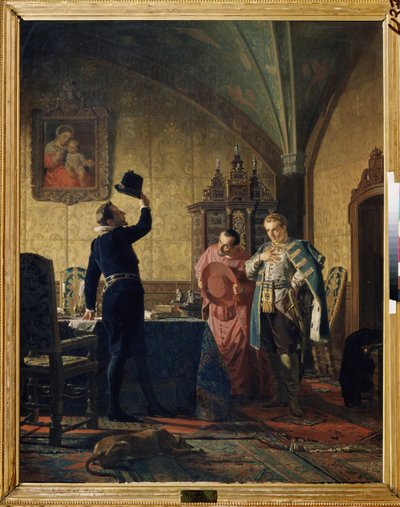 Il falso Dimitri (il primo, o Dimitri II) da Nikolai Vasilievich Nevrev