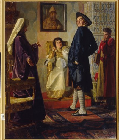 Pietro I (detto Il Grande) da Nikolai Vasilievich Nevrev