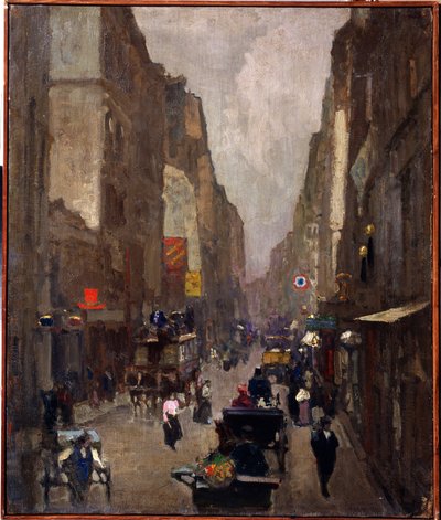 Rue Saint Denis a Parigi da Nikolai Vasilyevich Dosekin