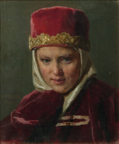 Moglie del boiardo, 1901 da Nikolai Vasilyevich Nevrev