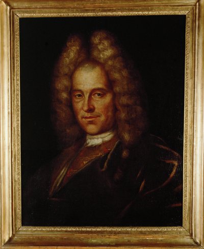 Il compositore Johann Joseph Fux, dipinto ... (dipinto su tela) da Nikolaus Buck