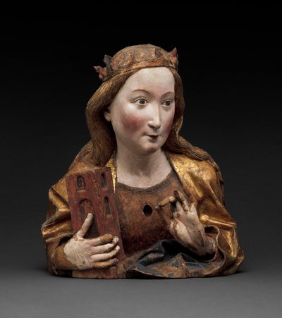 Busto reliquiario di Santa Barbara da Nikolaus Gerhaert von Leyden