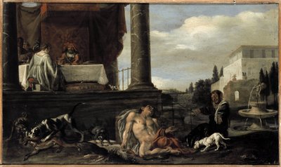 La parabola di Lazzaro e il ricco da Nikolaus Knüpfer