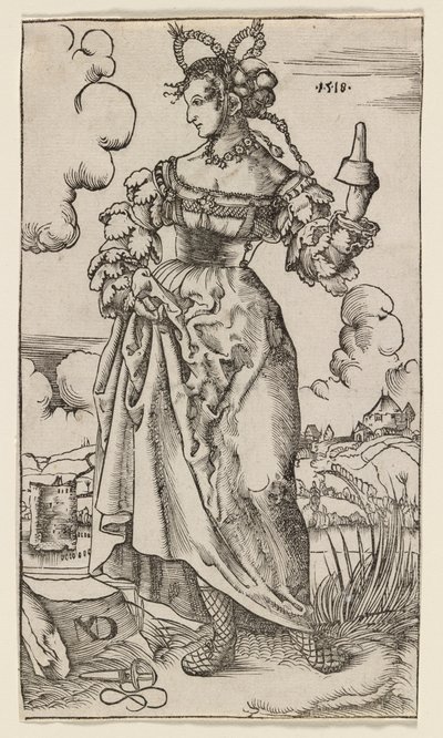 Le vergini sagge e stolte: la quinta vergine stolta da Nikolaus Manuel Deutsch