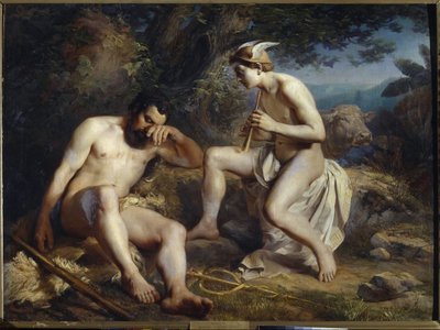 Mercurio addormenta Argo da Nikolay Andreyevich Koshelev